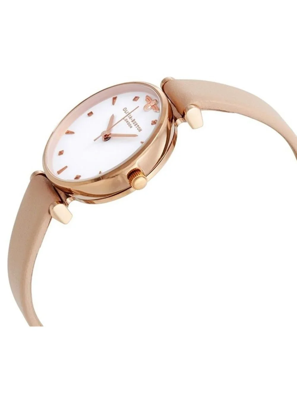 NWT Olivia Burton Queen Bee White Dial Ladies Watch